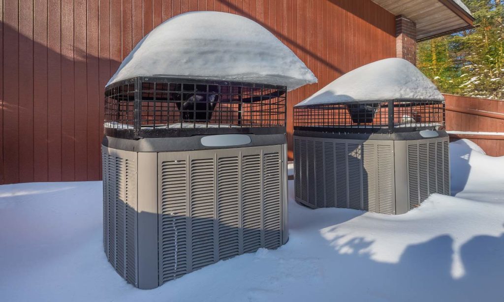 HVAC Unit for the Winter